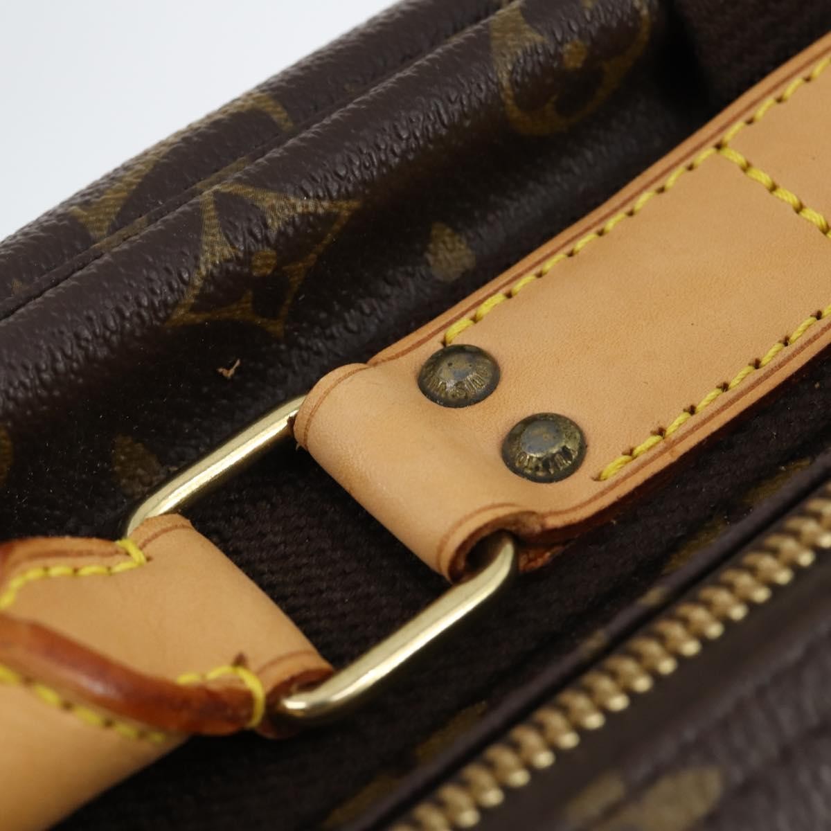 Louis Vuitton Satellite Travel Bag Monogram Canvas, BROWN, CANVAS, Travel bag