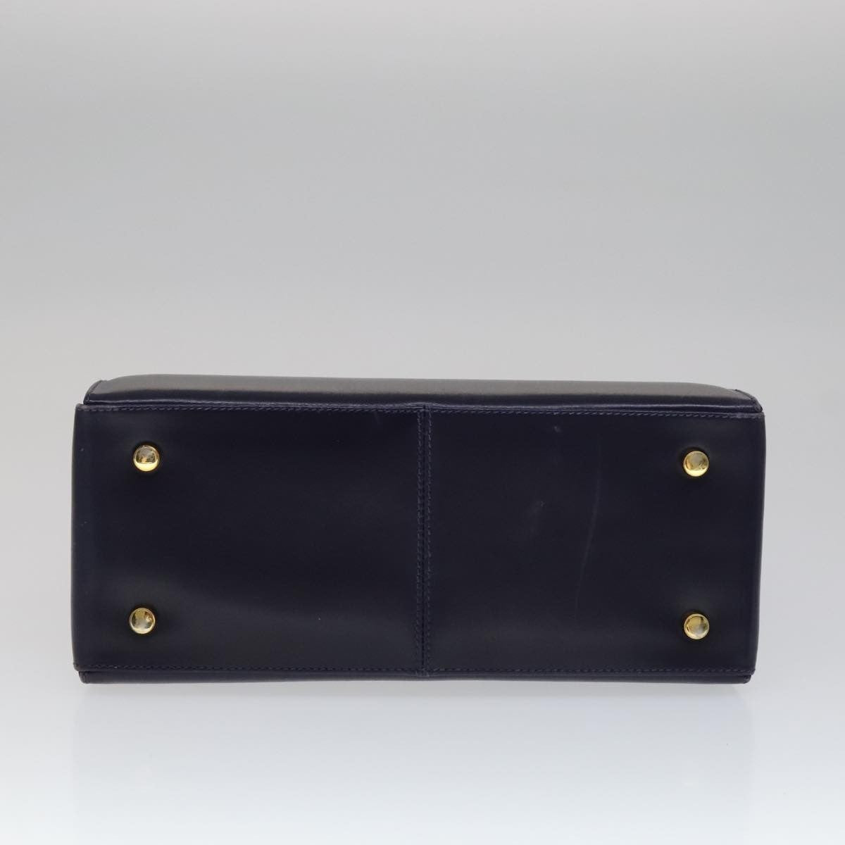 Salvatore Ferragamo Gancini Convertible Top Handle Bag Leather, PURPLE, LEATHER, Handbag