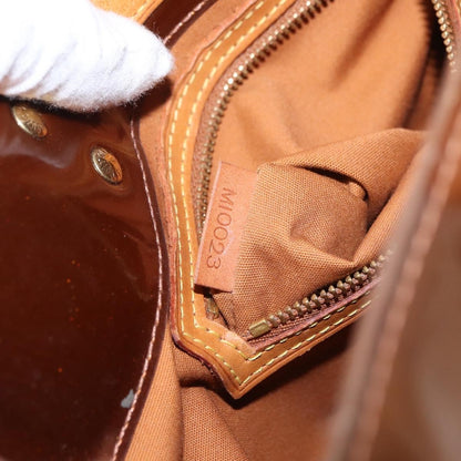 Louis Vuitton Reade Handbag Monogram Vernis, BROWN, PATENT_LEATHER, Tote bag