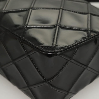 Chanel Vintage Shoulder Bag Patent leather, BLACK, PATENT_LEATHER, Shoulder bag