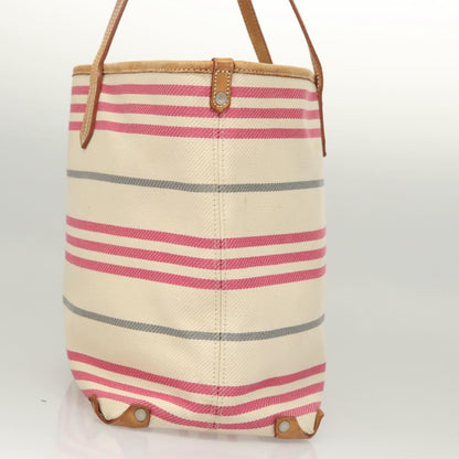 Burberry Blue Label Tote Bag Canvas, BEIGE, CANVAS, Tote bag