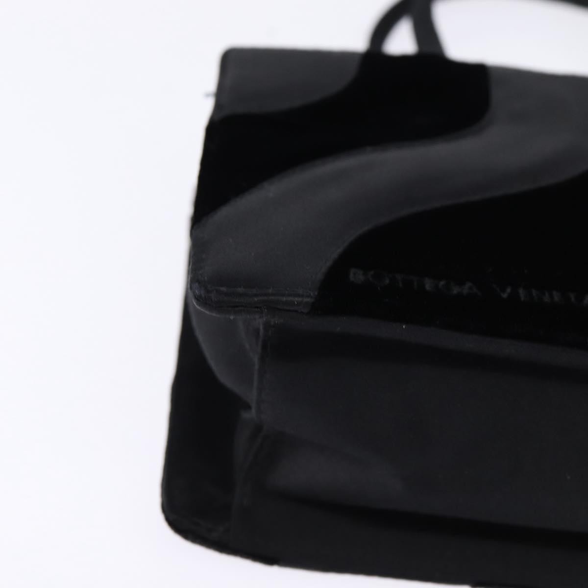 Bottega Veneta Vintage handbag Velvet, BLACK, VELVET, Handbag