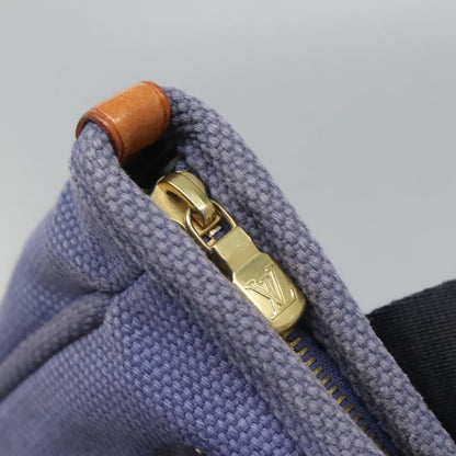 Louis Vuitton Antigua Tote Canvas, BLUE, CANVAS, Tote bag