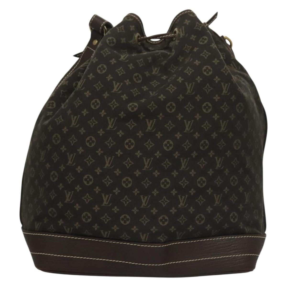 Louis Vuitton Mini Lin Noe Shoulder Bag Monogram Canvas, BROWN, CANVAS, Shoulder bag