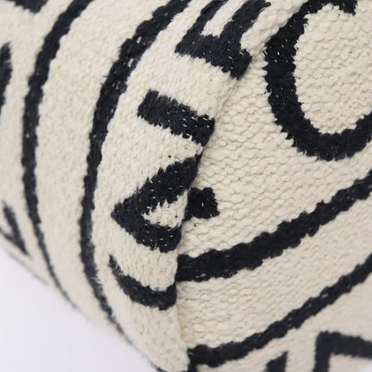 Celine Teen Drawstring Plein Soleil Bucket Bag Canvas with Leather, WHITE, CANVAS, Crossbody bag