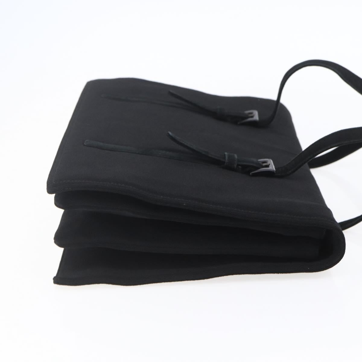 Prada Vintage Handbag Cotton, BLACK, COTTON, Handbag