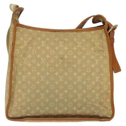 Louis Vuitton Mary Kate Messenger Bag Mini Lin, BEIGE, CANVAS, Crossbody bag