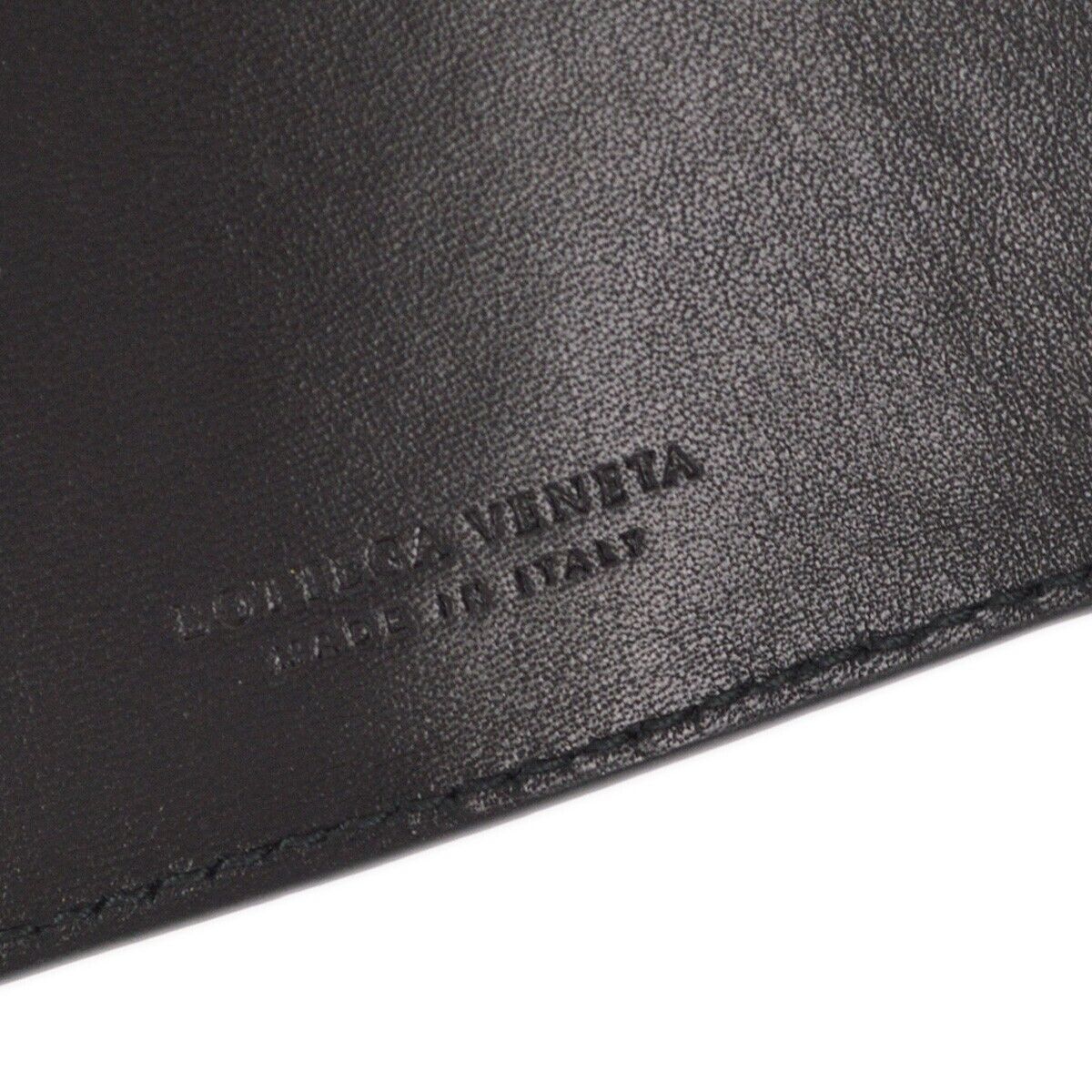 Bottega Veneta Knotted Keyring Leather, BLACK, LEATHER, Charms and Keychains