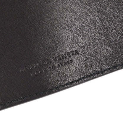 Bottega Veneta Knotted Keyring Leather, BLACK, LEATHER, Charms and Keychains