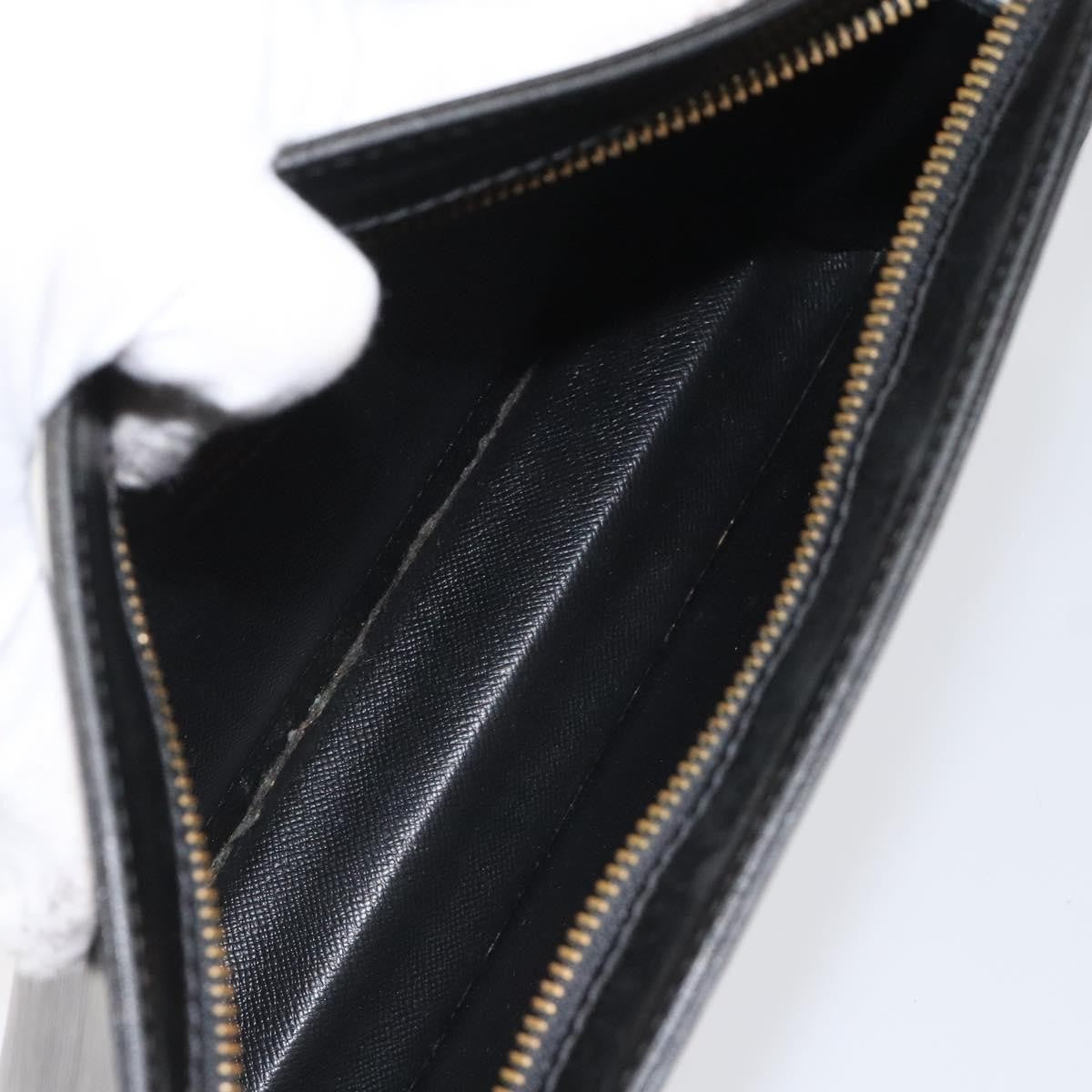 Louis Vuitton Pochette Homme Epi Leather, BLACK, LEATHER, Clutche & pouche