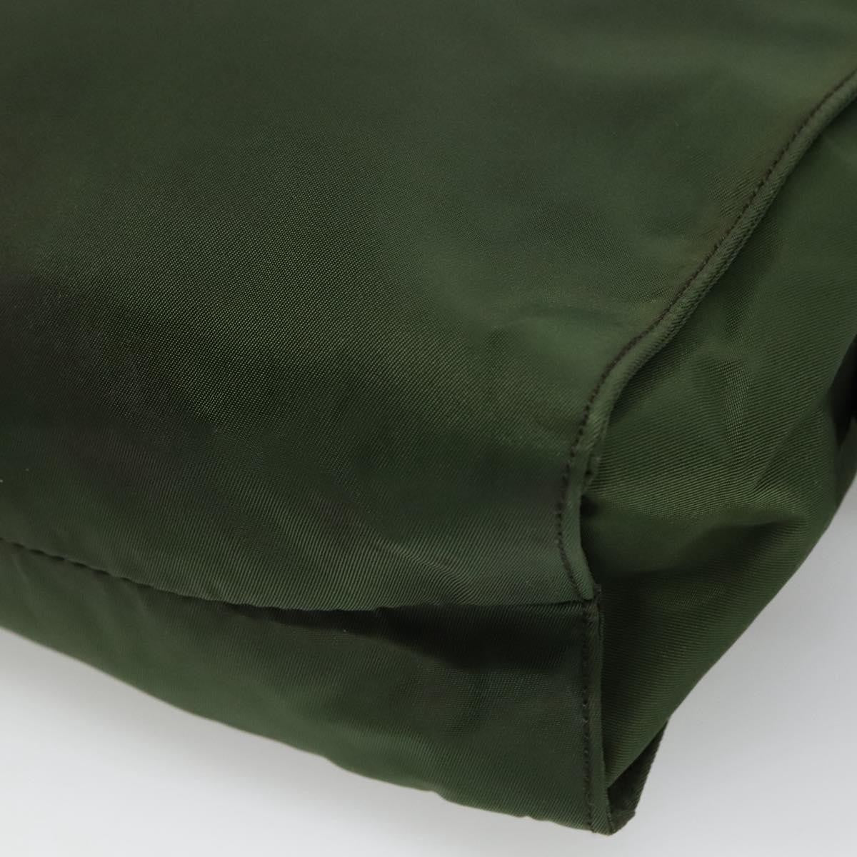 Prada Vintage Handbag Tessuto, KHAKI, NYLON, Handbag