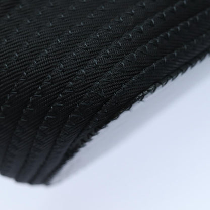 Gucci Vintage Bamboo Handle Tote Canvas, BLACK, CANVAS, Tote bag