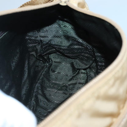 Prada Vintage Shoulder Bag Tessuto, BEIGE, NYLON, Shoulder bag