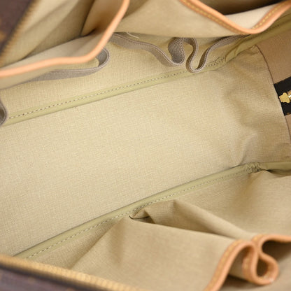 Louis Vuitton Deauville Handbag Monogram Canvas, BROWN, CANVAS, Handbag