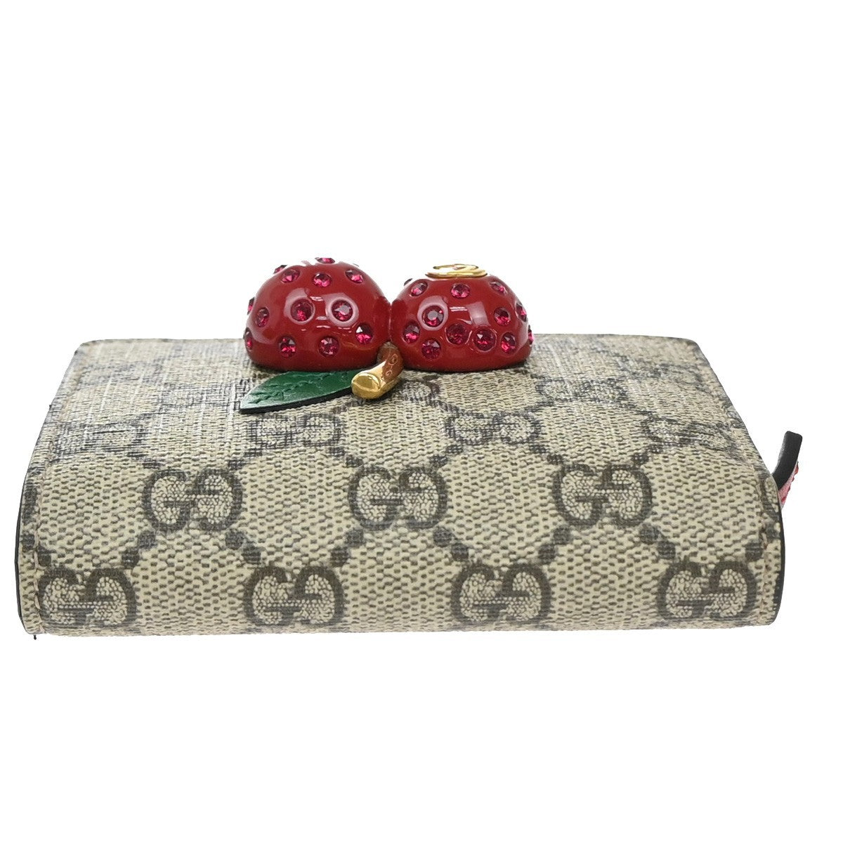 Gucci GG pattern wallet GG Supreme, BEIGE, CANVAS, Wallets