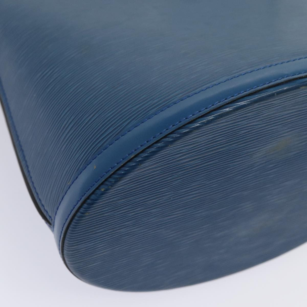 Louis Vuitton Cluny Shoulder Bag Epi Leather, BLUE, LEATHER, Shoulder bag