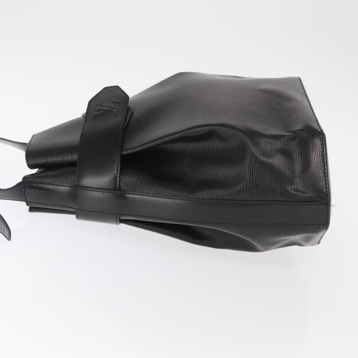 Louis Vuitton Vintage Sac d'Epaule Handbag Epi Leather, BLACK, LEATHER, Shoulder bag