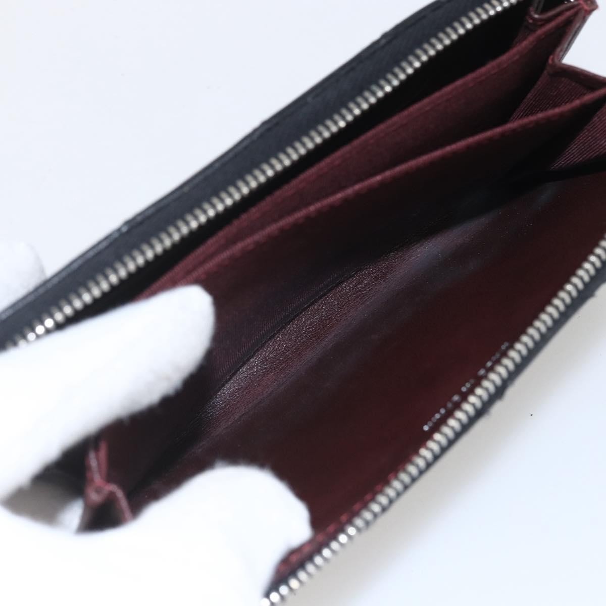 Chanel Zip Around Organizer Wallet Quilted Lambskin, BLACK, LEATHER, Wallets