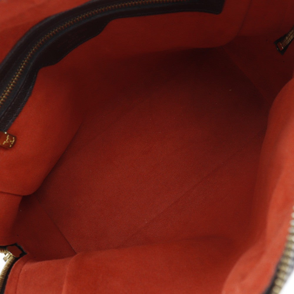 Louis Vuitton Triana Bag Damier, BROWN, CANVAS, Handbag