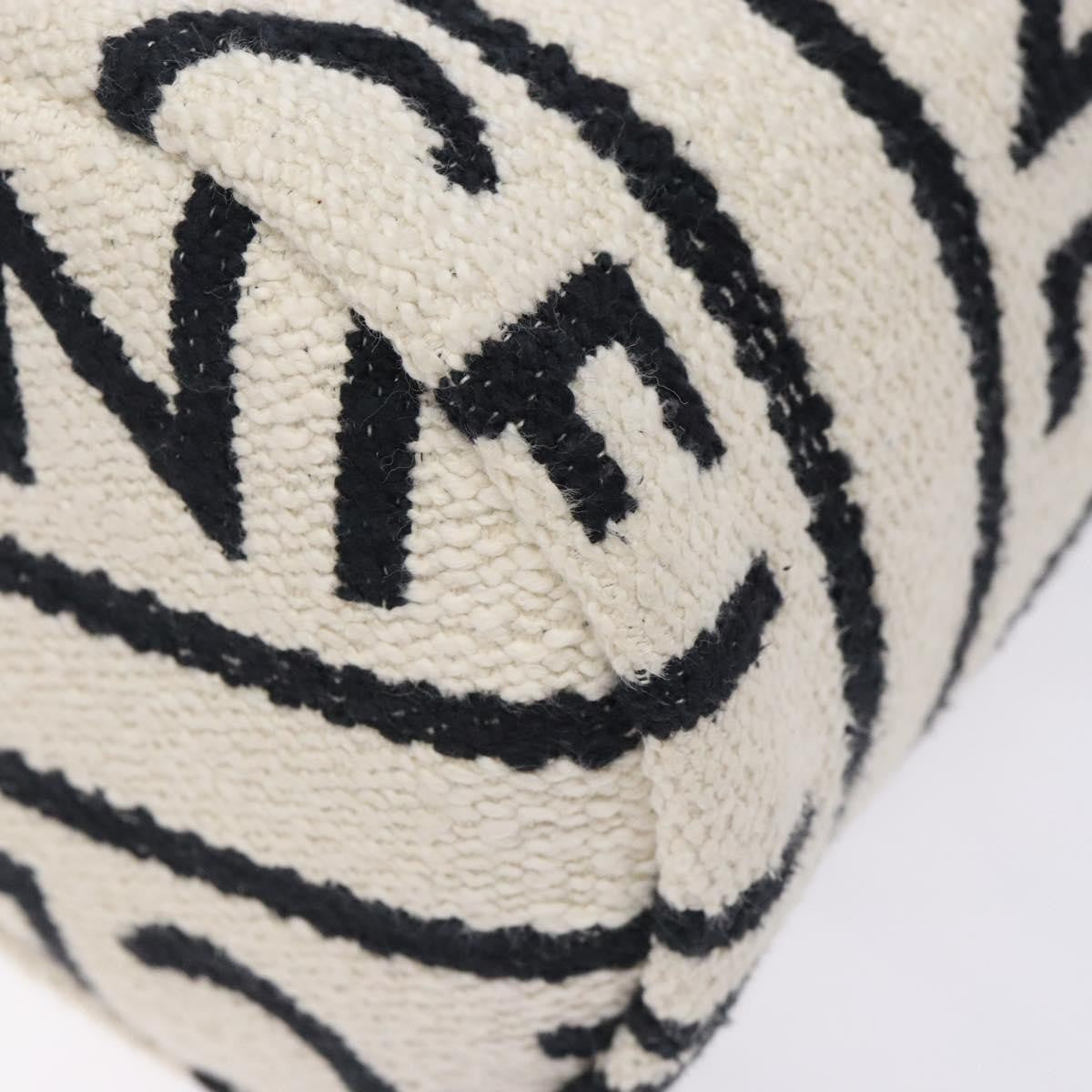 Celine Teen Drawstring Plein Soleil Bucket Bag Canvas with Leather, WHITE, CANVAS, Crossbody bag