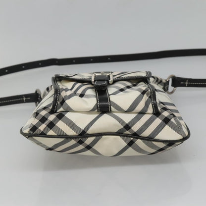 Burberry Nova Check Blue Label Nylon, WHITE, NYLON, Shoulder bag