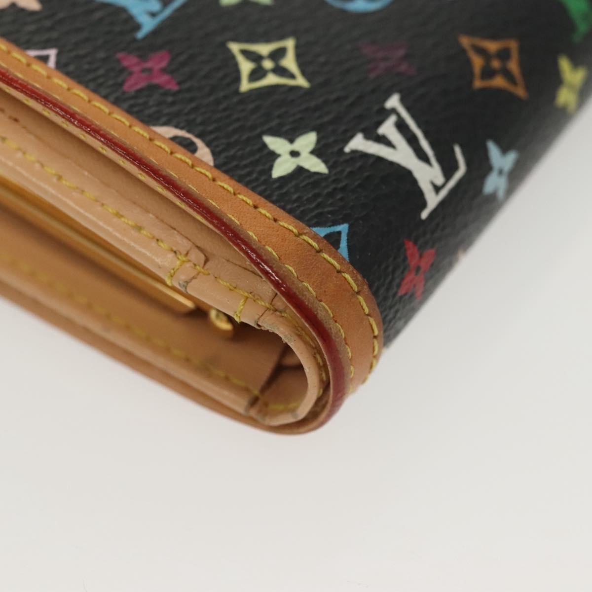 Louis Vuitton Portefeuille Viennois Monogram Canvas, BLACK, CANVAS, Wallets