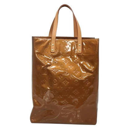 Louis Vuitton Reade Handbag Monogram Vernis, BROWN, PATENT_LEATHER, Handbag