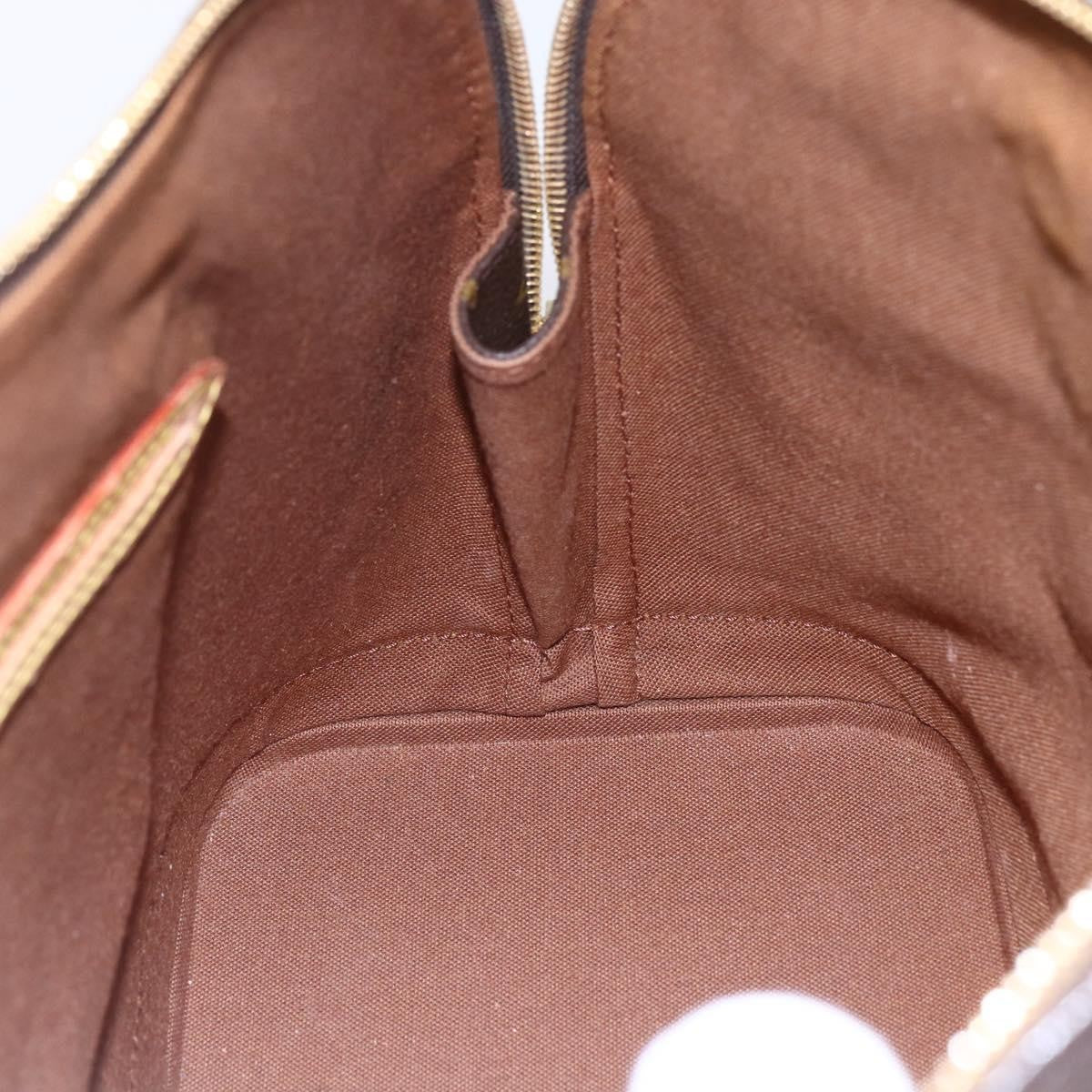 Louis Vuitton Alma Handbag Monogram Canvas, BROWN, CANVAS, Handbag