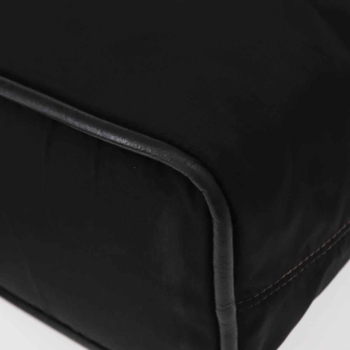 Celine Handbag Nylon, BLACK, NYLON, Handbag