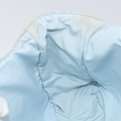 Bottega Veneta Vintage Tote Bag Nylon, BLUE, NYLON, Tote bag