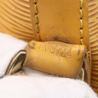 Louis Vuitton Petit Noe Handbag Epi Leather, YELLOW, LEATHER, Shoulder bag