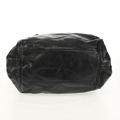 Chloe Ethel Handbag Leather, BLACK, LEATHER, Handbag