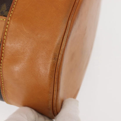 Louis Vuitton Randonnee Pochette Monogram Coated Canvas, BROWN, CANVAS, Shoulder bag