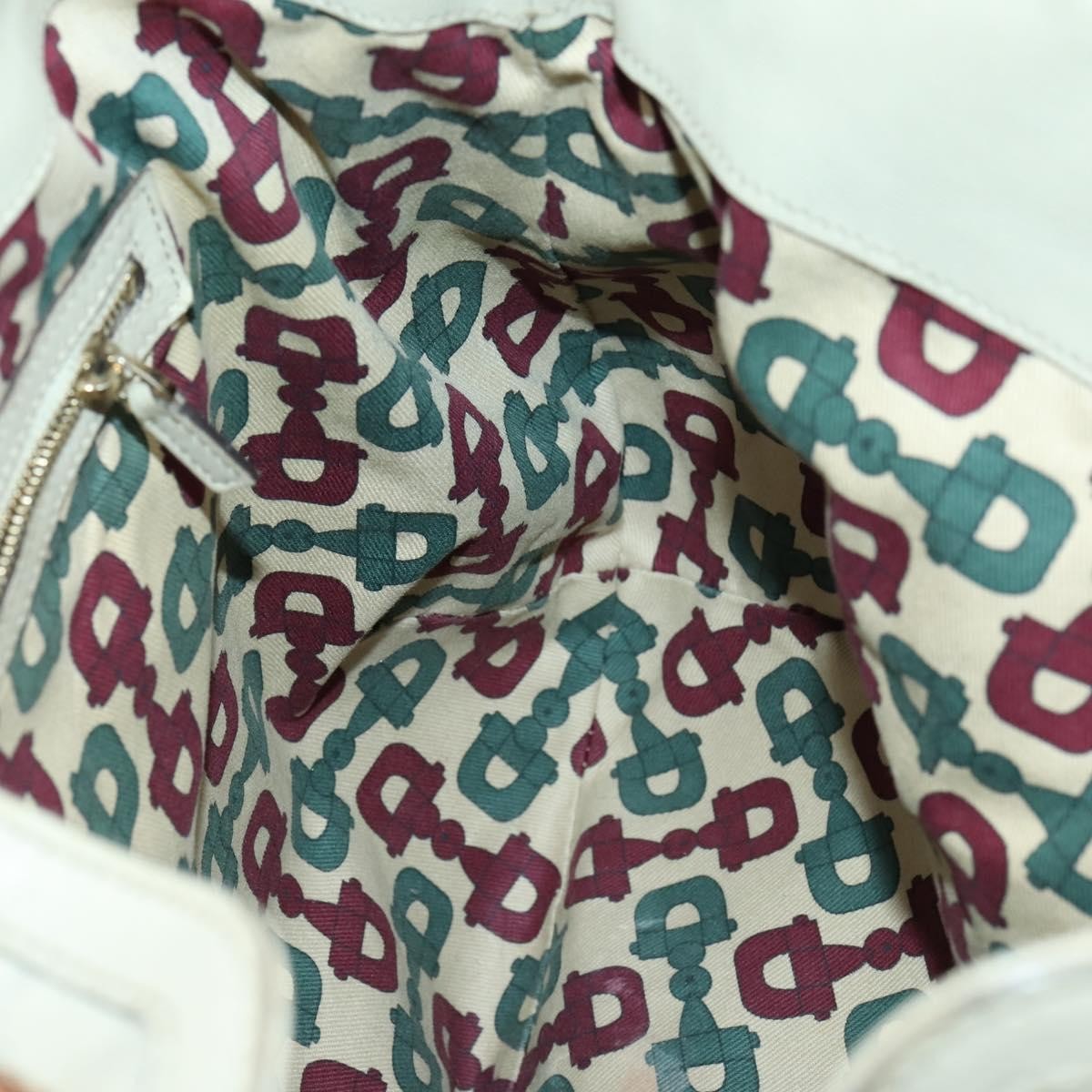 Gucci Vintage Diana Bamboo Shoulder Bag Leather, BEIGE, LEATHER, Shoulder bag