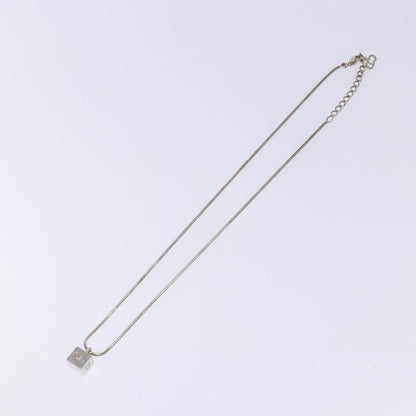 Christian Dior CD Logo necklace Metal, SILVER, METAL, Necklace