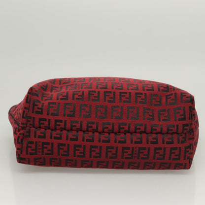 Fendi Zucca Tote bag FF motif, RED, CANVAS, Tote bag