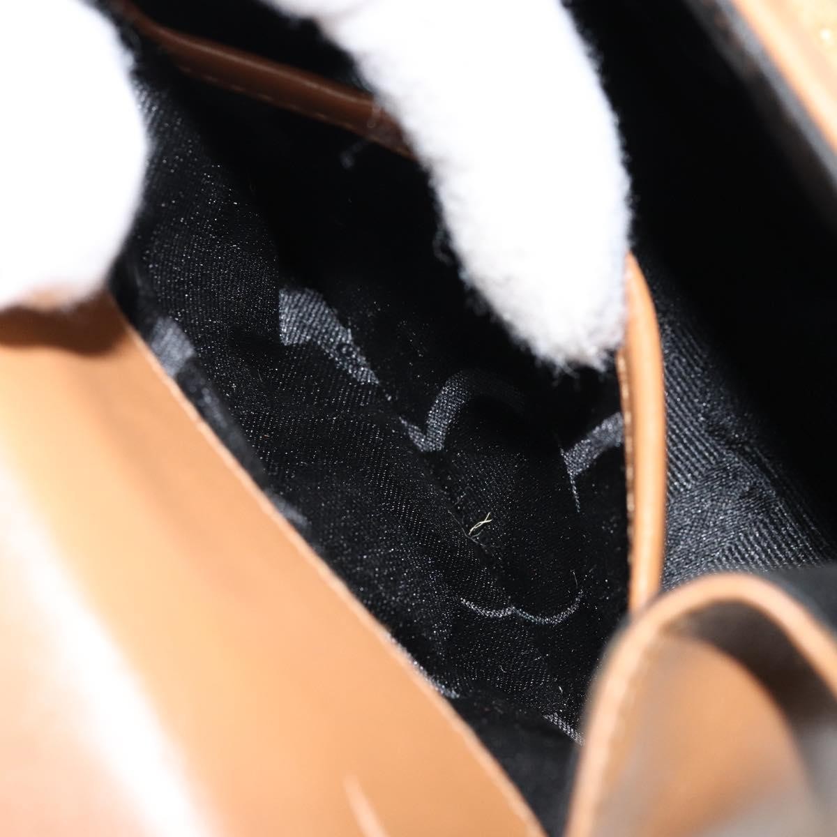 Salvatore Ferragamo Gancini Shoulder Bag Leather, BROWN, LEATHER, Shoulder bag