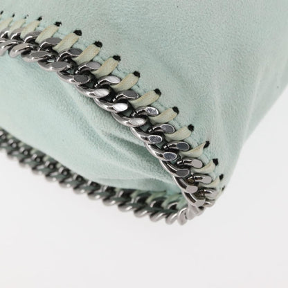 Stella McCartney Falabella Fold Over Crossbody Bag Suede, PINK, SUEDE, Shoulder bag