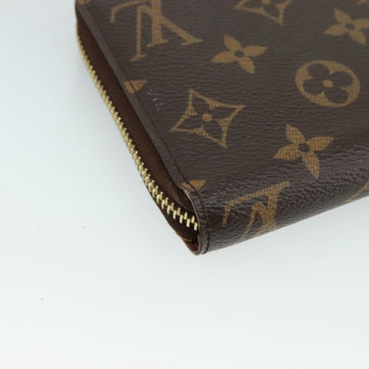 Louis Vuitton Zippy Compact Wallet Monogram Canvas, BROWN, CANVAS, Wallets