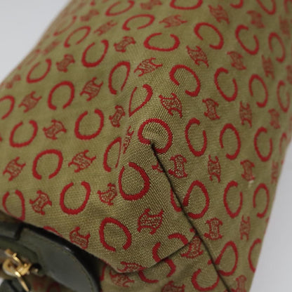 Celine C Macadam Pouch Canvas, BEIGE, CANVAS, Clutche & pouche