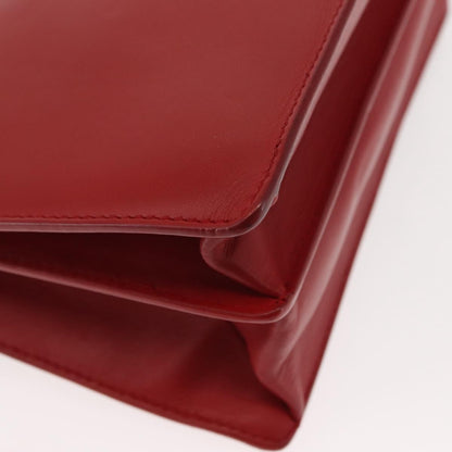 Salvatore Ferragamo Thalia Shoulder Bag Leather, RED, LEATHER, Shoulder bag