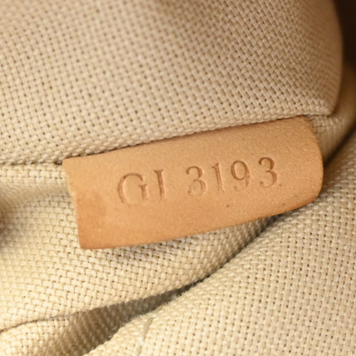 Louis Vuitton Siracusa Handbag Damier, WHITE, CANVAS, Shoulder bag