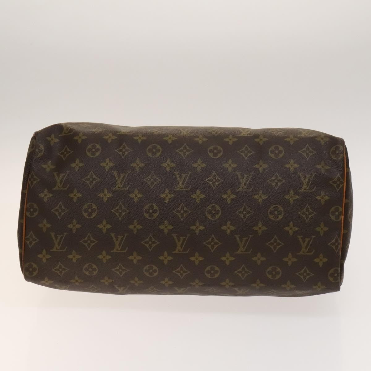Louis Vuitton Speedy Handbag Monogram Canvas, BROWN, CANVAS, Handbag