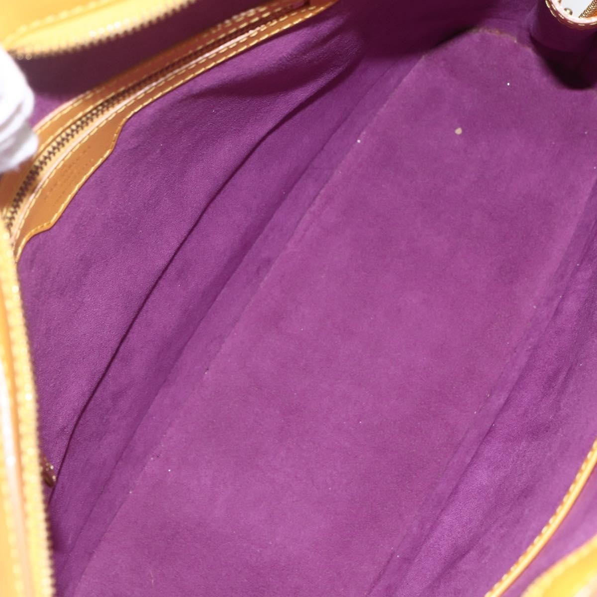 Louis Vuitton Lussac Handbag Epi Leather, YELLOW, LEATHER, Shoulder bag