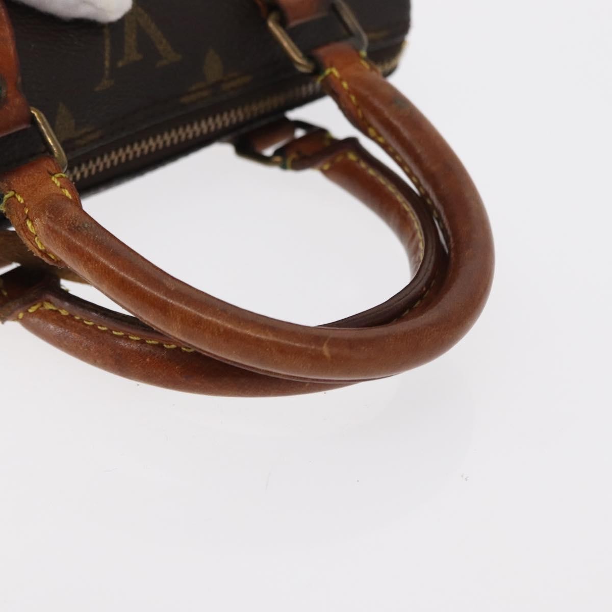 Louis Vuitton Speedy Mini HL Handbag Monogram Canvas, BROWN, CANVAS, Handbag