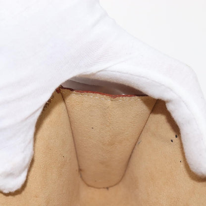 Louis Vuitton Bucket Pouch Leather, BEIGE, LEATHER, Clutche & pouche