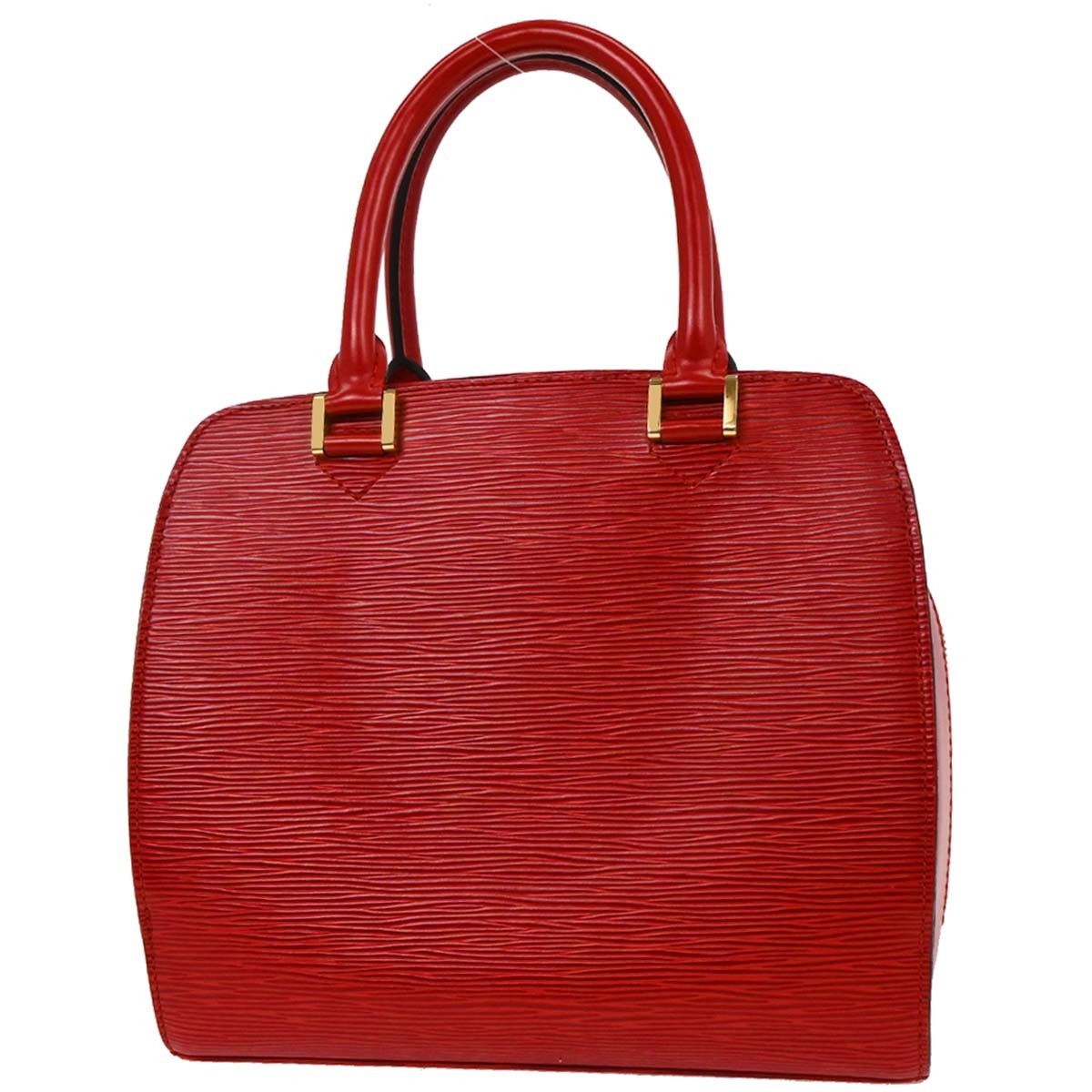 Louis Vuitton Pont Neuf Handbag Epi Leather, RED, LEATHER, Handbag