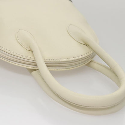 Saint Laurent Vintage Handbag Leather, WHITE, LEATHER, Handbag