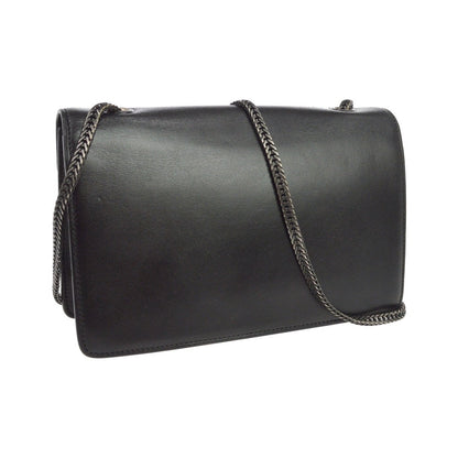 Saint Laurent Betty Leather, Black, Leather, Shoulder Bag