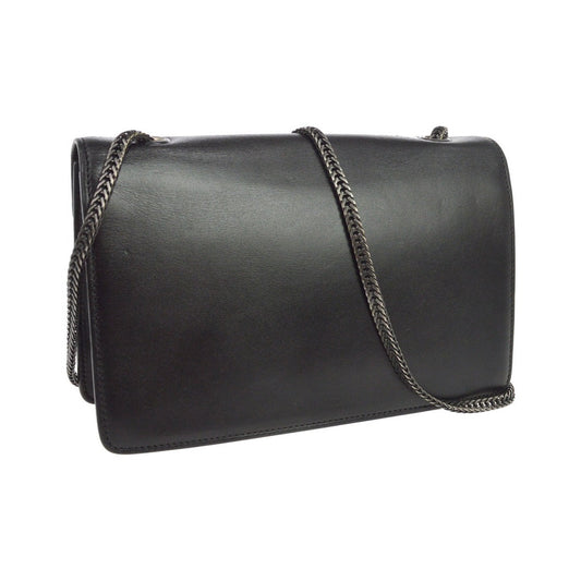 Saint Laurent Betty Leather, Black, Leather, Shoulder Bag